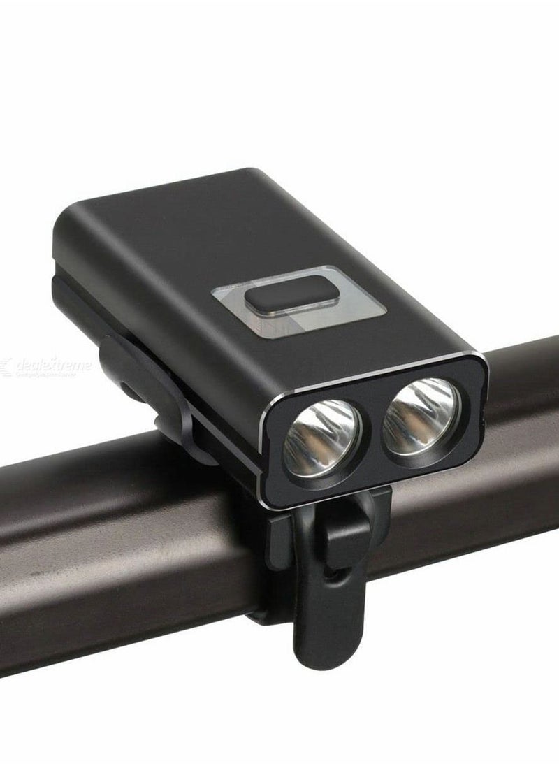 Y&D Bike Headlight. 600 Lumen Output, 6 Light Modes, 2200 mA USB Rechargeable Charging, IPX6 Waterproof Aluminum Alloy Bicycle  - Image 1