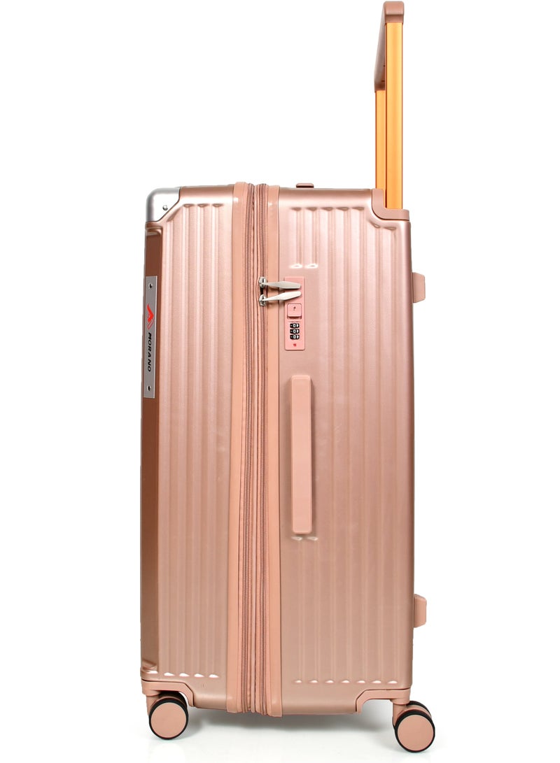 Morano 3 Piece Aluminum Fiber Luggage Set 28", 24", 20" for Cabin - Image 5