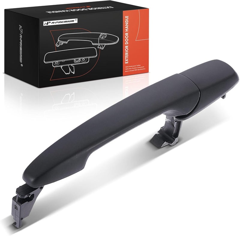 A-Premium Exterior Door Handle for Ford Edge, Flex, Lincoln MKZ & MKX - Primed Black - Image 1