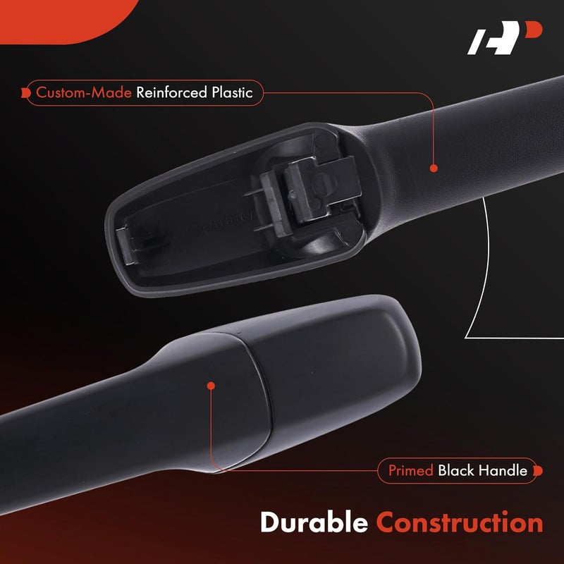 A-Premium Exterior Door Handle for Ford Edge, Flex, Lincoln MKZ & MKX - Primed Black - Image 4