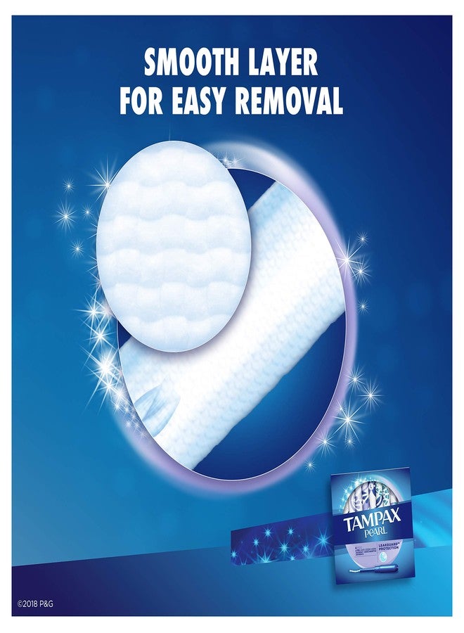 Tampax Pearl Plastic Tampons, Light Absorbency, Unscented, 36 Count (Pack of 2,Packaging May Vary - Image 3