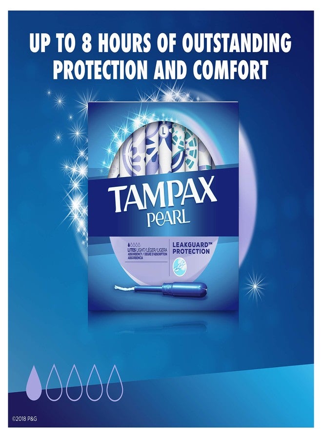 Tampax Pearl Plastic Tampons, Light Absorbency, Unscented, 36 Count (Pack of 2,Packaging May Vary - Image 5