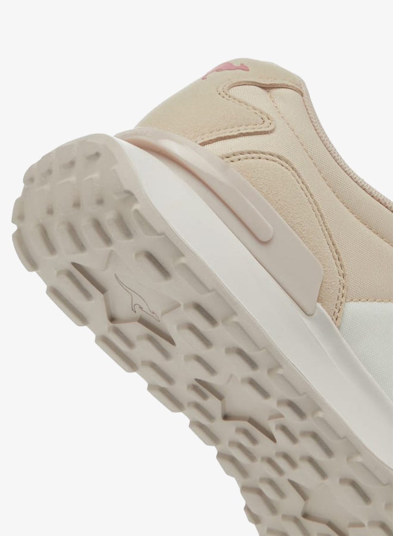 kangaROOS Women's Textured Sports Shoes With Lace-Up Closure - Image 5