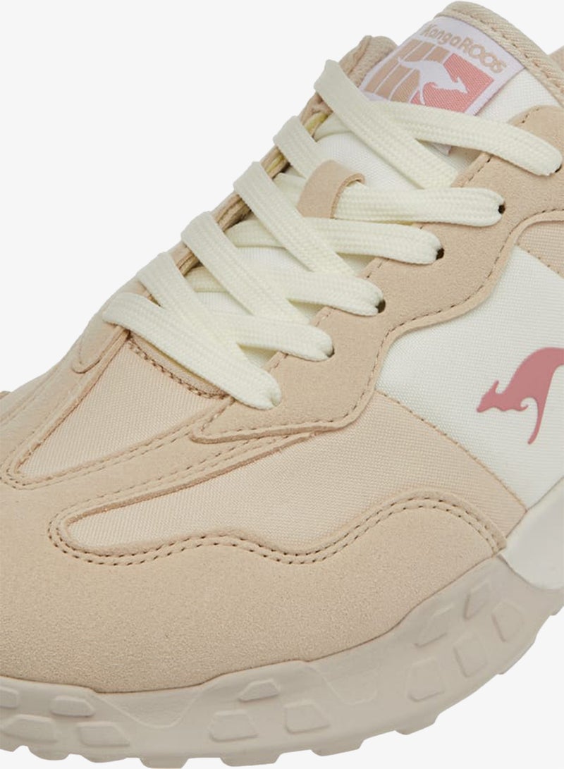 kangaROOS Women's Textured Sports Shoes With Lace-Up Closure - Image 4