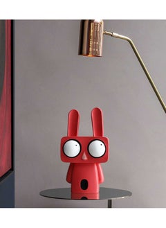 Y&D SYOSI Large-Eyed Rabbit Statues and Sculptures, Art Sculptures Man Statue Decor for Living Room  - Image 2