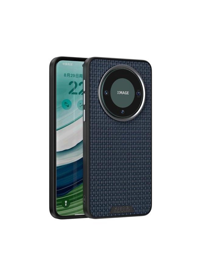 Zaboon - Case For Huawei Mate 60 ABEEL Ruyi Pattern 6D Micro Relief MagSafe Leather Phone Case - Image 1