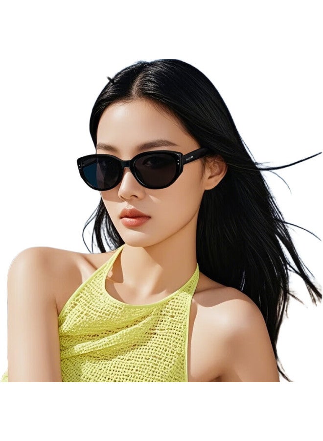 PARZIN Sunglasses, Fan Chengcheng Style Unisex Fashion Small Frame, Uv Protection Driving Sunglasses For Men And Women, 12715B - Image 3