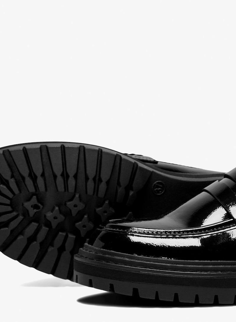 اونلي حذاء لوفر كلاسيكي سميك من جلد البولي يوريثين - Image 5