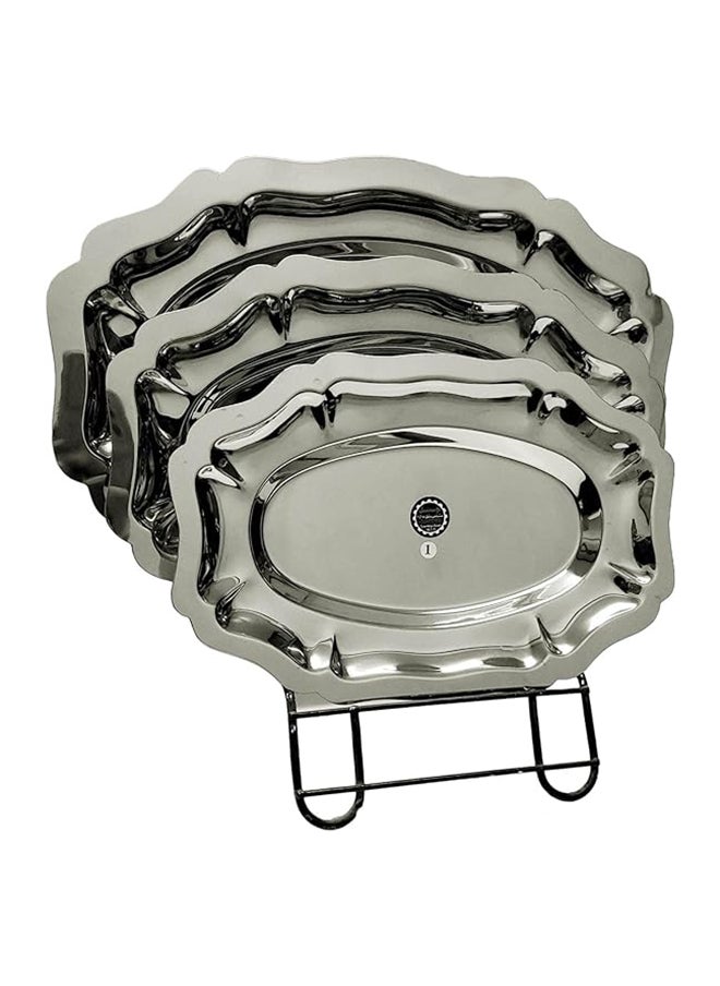 Younesteel Younesteel Serving Service Set 3 Pieces Stainless Steel 10/18 