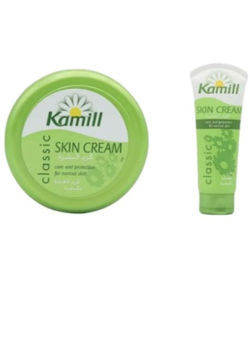 كميل كريم كلاسيك وايت للعناية بالبشرة 200 مل مع كريم كلاسيك وايت 200 مل - Image 1