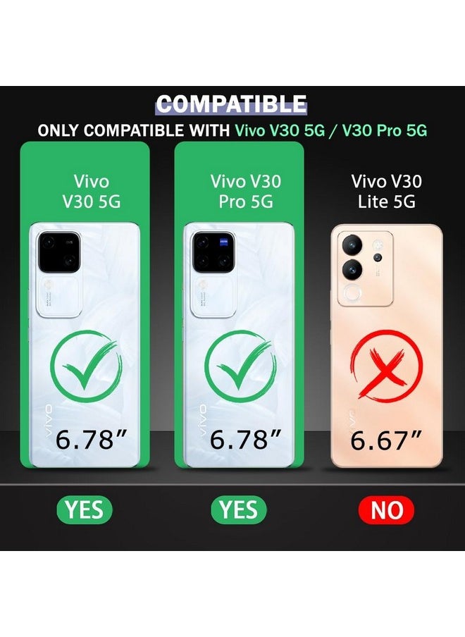 ذا جيفت كارت - غطاء خلفي شفاف مقاوم للصدمات من ذا جيفت كارت لهاتف فيفو V30 / V30 برو 5G | حماية 360 درجة | تصميم واقٍ | غطاء خلفي شفاف لهاتف فيفو V30 / V30 برو 5G (كمبيوتر شخصي وبولي يوريثان حراري، مصد أزرق) - Image 1