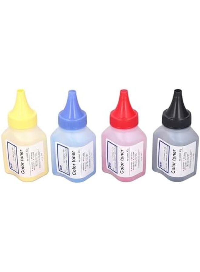 مجموعة مسحوق تعبئة الحبر العالمي 4 زجاجات PVC لطابعات الصور النافثة للحبر 404S ألوان متعددة - Image 4