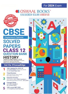 Oswaal Books And Learning Pvt Ltd CBSE Chapterwise Solved Papers 2023-2014 History Class 12th (2024 Exam)  - Image 3