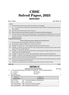 Oswaal Books And Learning Pvt Ltd CBSE Chapterwise Solved Papers 2023-2014 History Class 12th (2024 Exam)  - Image 4