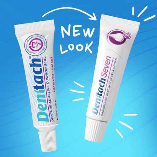DENTTACH Denture Adhesive, Thermoplastic Denture Adhesive, Cushion and Reliner, Comfortable, Secure Denture Grip for Up to 7 Days, Non Glue, Zinc Free, Long Holding Denture Reliner (Pack of 5) - Image 2