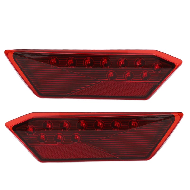 مصابيح LED خلفية بديلة لبولاريس RZR XP 1000 - ضوء أحمر عالي الكثافة مع مواد ABS والكمبيوتر الشخصي لسلامة مركبة ATV - Image 2