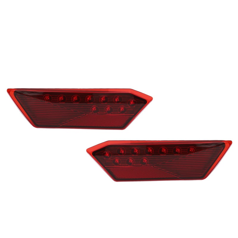 مصابيح LED خلفية بديلة لبولاريس RZR XP 1000 - ضوء أحمر عالي الكثافة مع مواد ABS والكمبيوتر الشخصي لسلامة مركبة ATV - Image 1
