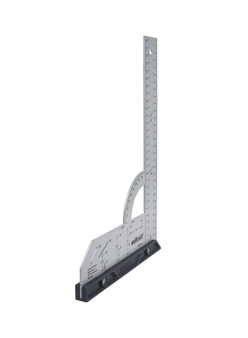Multifunctional Carpentry Ruler for Angle Measuring Marks and Drawing, Woodworking Tools Rafter Square Set - Image 2