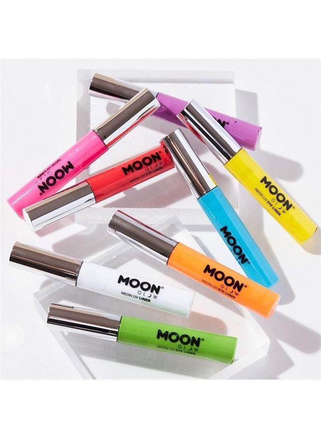 Blacklight Neon Eye Liner 0.34oz Red – Glows Brightly Under Blacklights/UV Lighting!