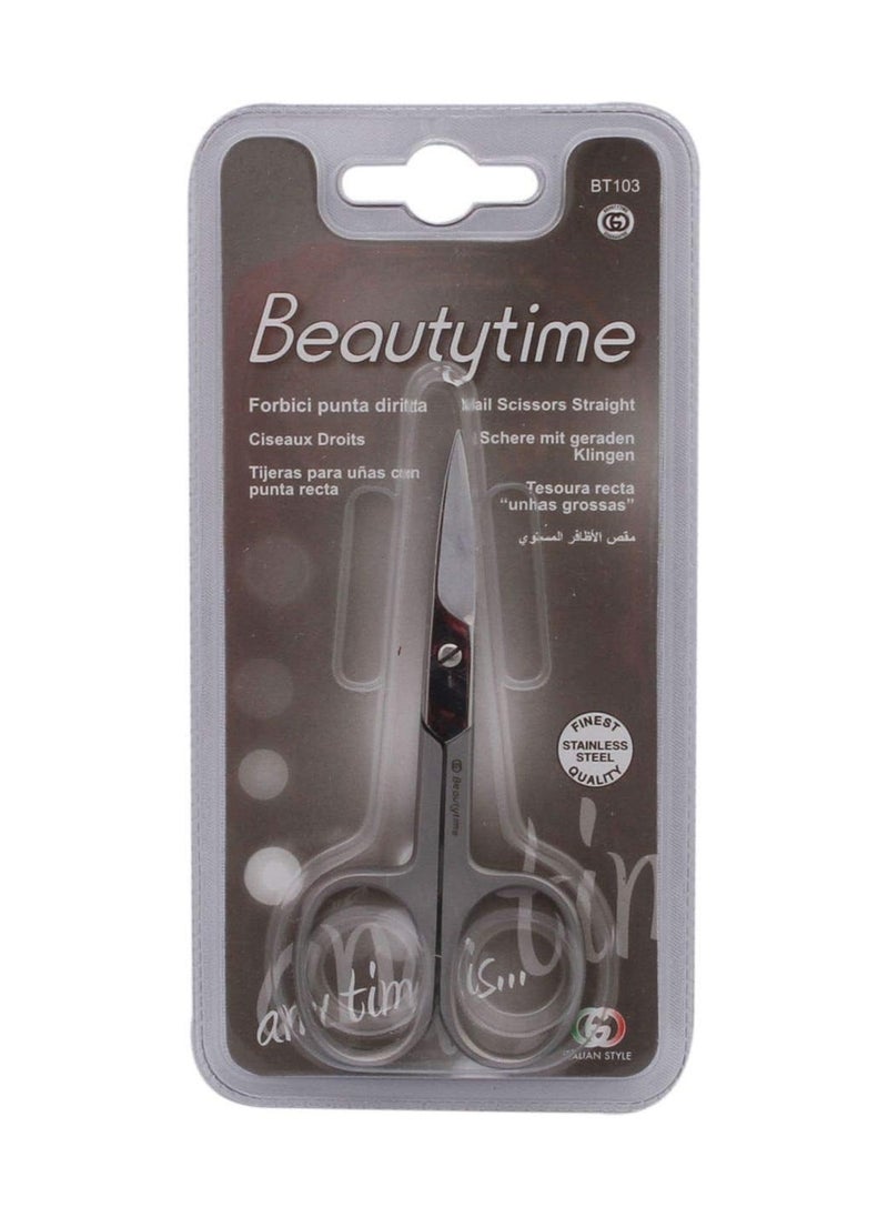 Beautytime Nail Scissor - Straight [Bt103] 
