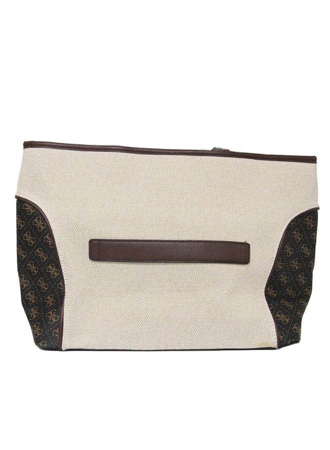 Guess KERIMA TOTE - Handbag - natural/Brown - Image 2