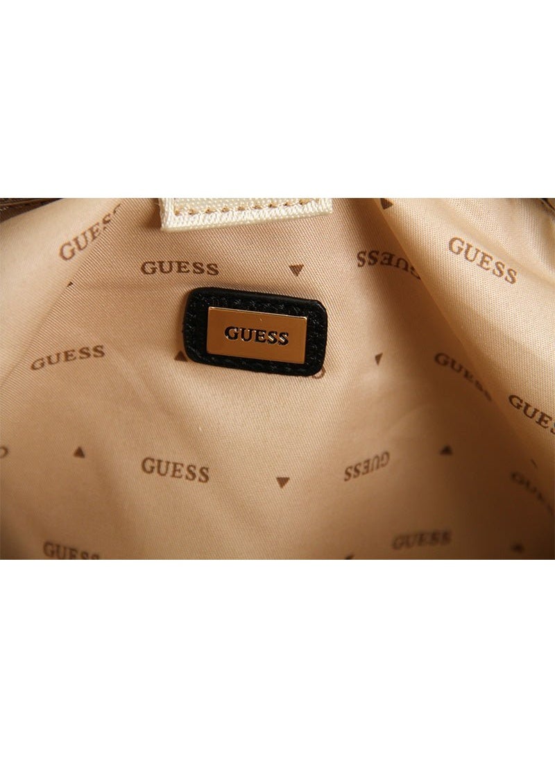 Guess KERIMA TOTE - Handbag - natural/Brown - Image 3