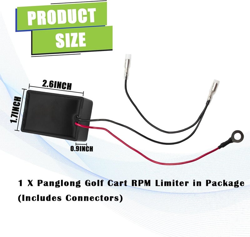Panglong RPM Limiter for Club Car DS Precedent Gas Golf Cart FE290 FE350, Replace 1016511 101909401,1992 Up - Image 4
