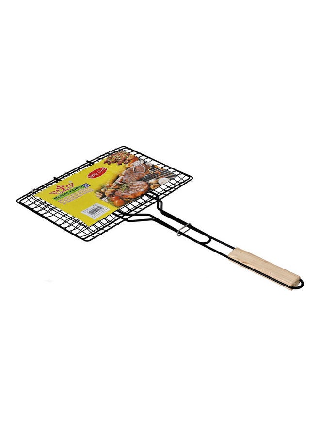Royalford Bbq Grill Chromium Plated Iron Multicolor 34x22x60cm - Image 3