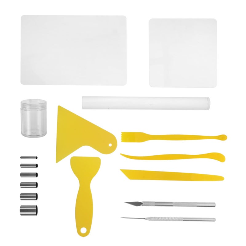 Clay Sculpture Tools Set for Beginners Pottery Supplies Kit Crafting Modeling Engraving - Image 2