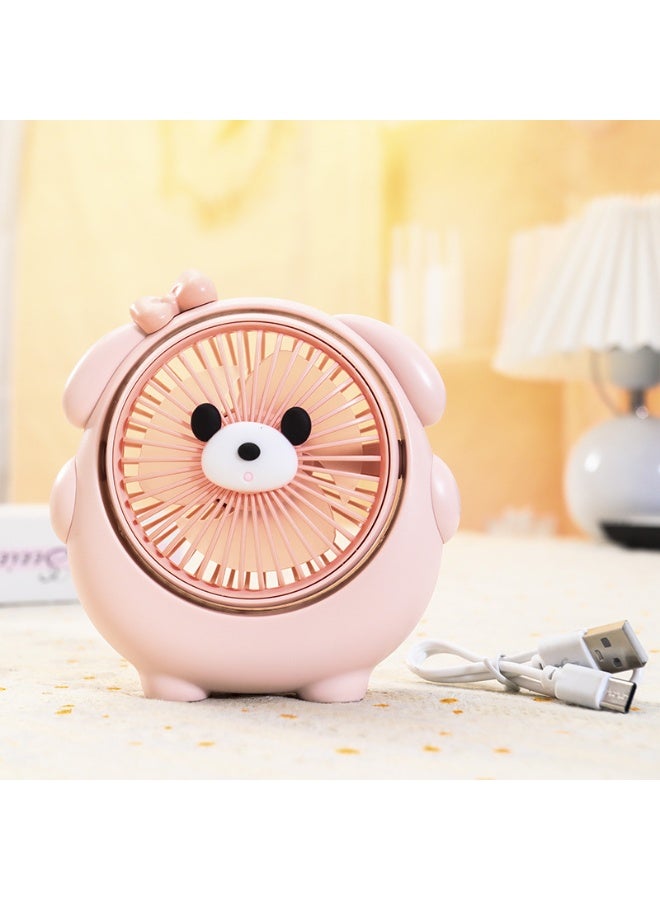 Nariele New USB Charging with Three Adjustable Angles Desktop Fan