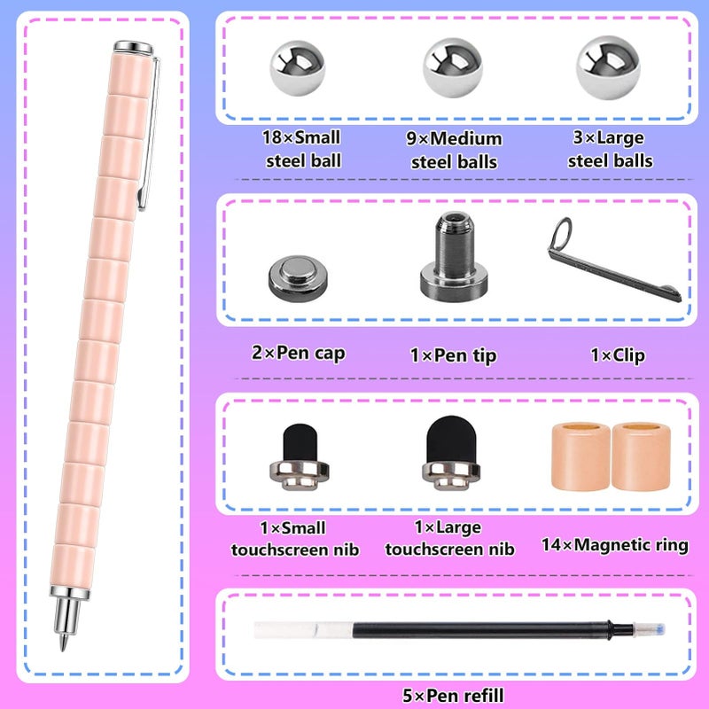 YYMHMF Fidget Pen Gifts For Teenage Girls - Easter Basket Stuffers For Teen Girls, Anniversary Valentines Day White Elephant Gifts Ideas, Cool Gadget Fidget Toys Unique Birthday Gift School Supplies College - Image 5