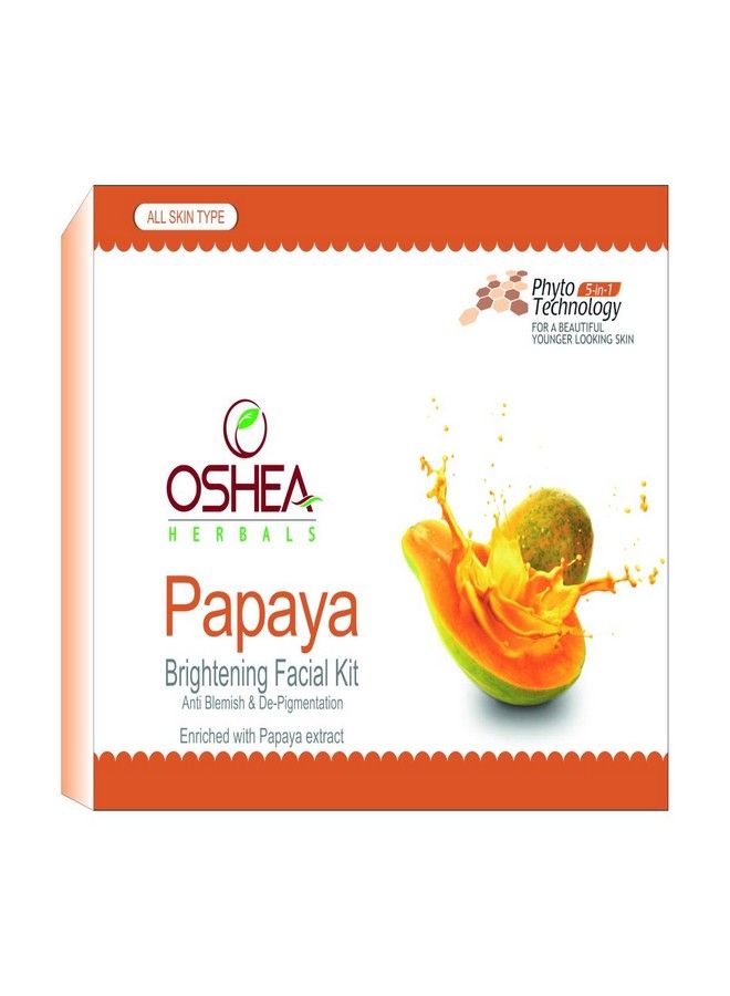 OSHEA Papaya Facial Kit For Deep Cleaning, Anti-Aging & Glowing Skin, 62 g - Image 3
