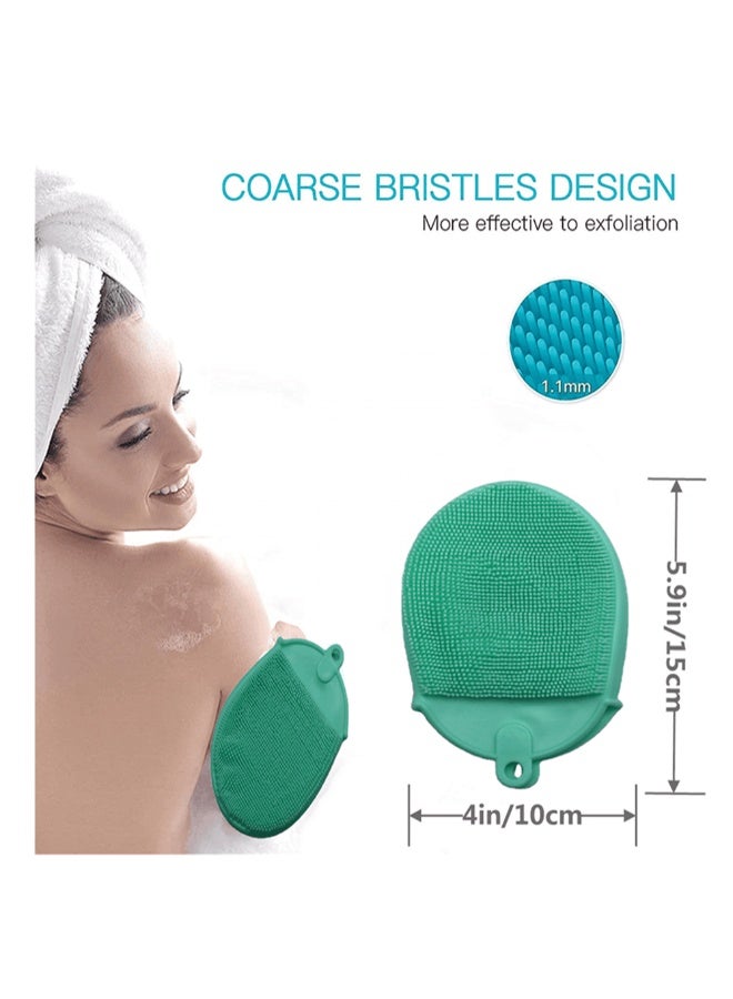 Soft Silicone Shower Bath Body Scrubber Handheld Shower Cleansing Brush, Gentle Exfoliating and Massage for All Kinds of Skin - Image 4