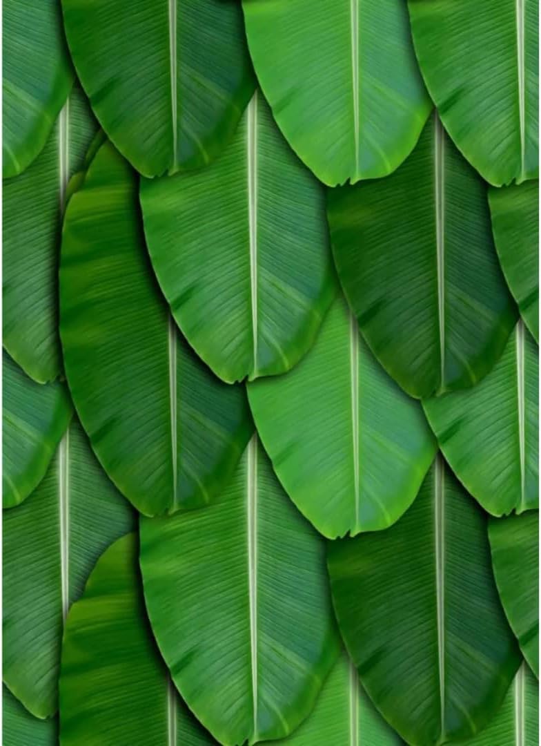 Hk Balloons Banana Leaf Backdrop Decoration Banner for Birthday Decoration Banana Leaf Backdrop for Haldi, Annaprasan Items for Home, for Pooja - Image 3