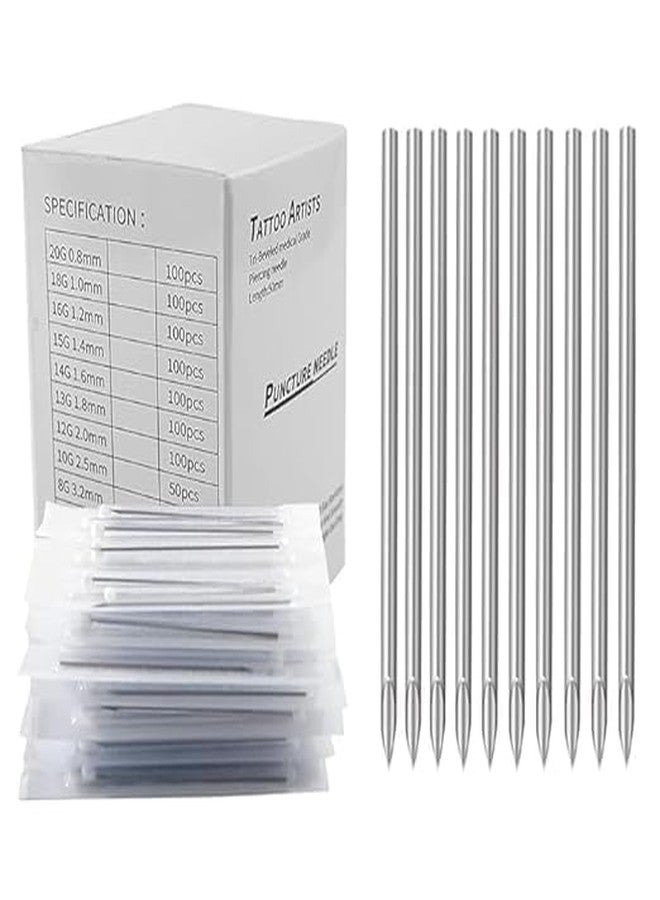Mix Size Piercing Needle | Body Piercing Needle | Pack of 25-13g(10pc), 14g(10pc), 15g(5pc) - Image 3