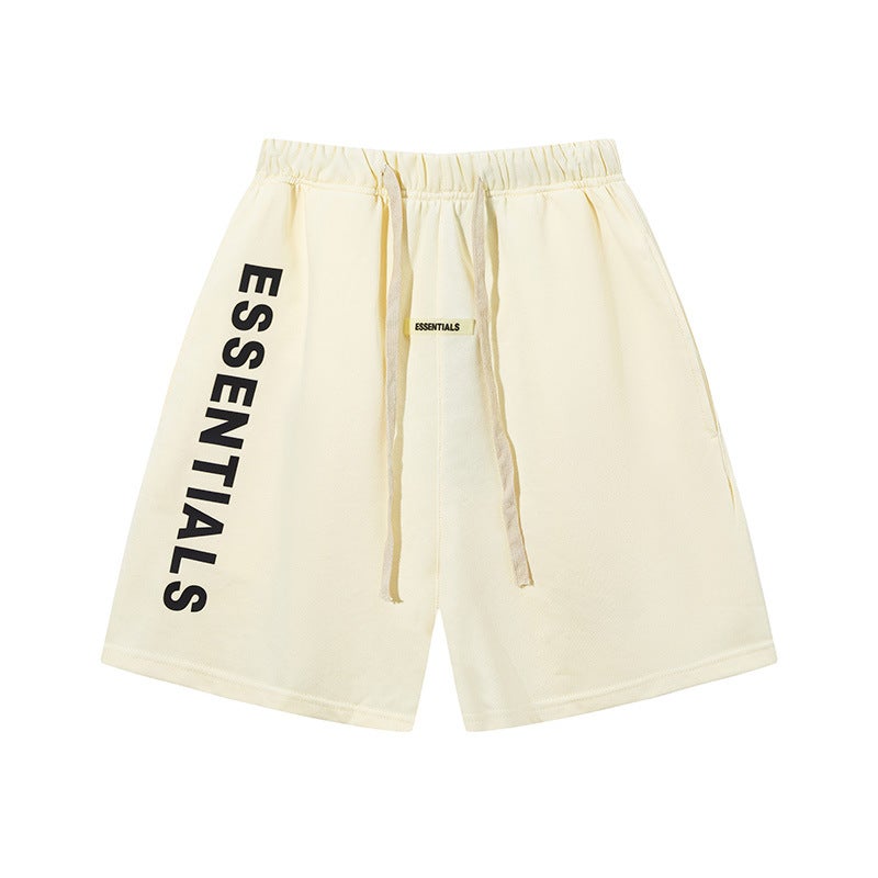 Fear Of God Double Line Essentials Niche Trendy Brand American Summer Sports Casual Shorts For Men - Image 3