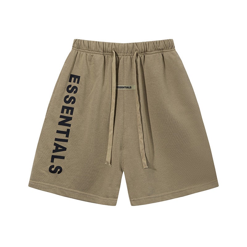 Fear Of God Double Line Essentials Niche Trendy Brand American Summer Sports Casual Shorts For Men - Image 1