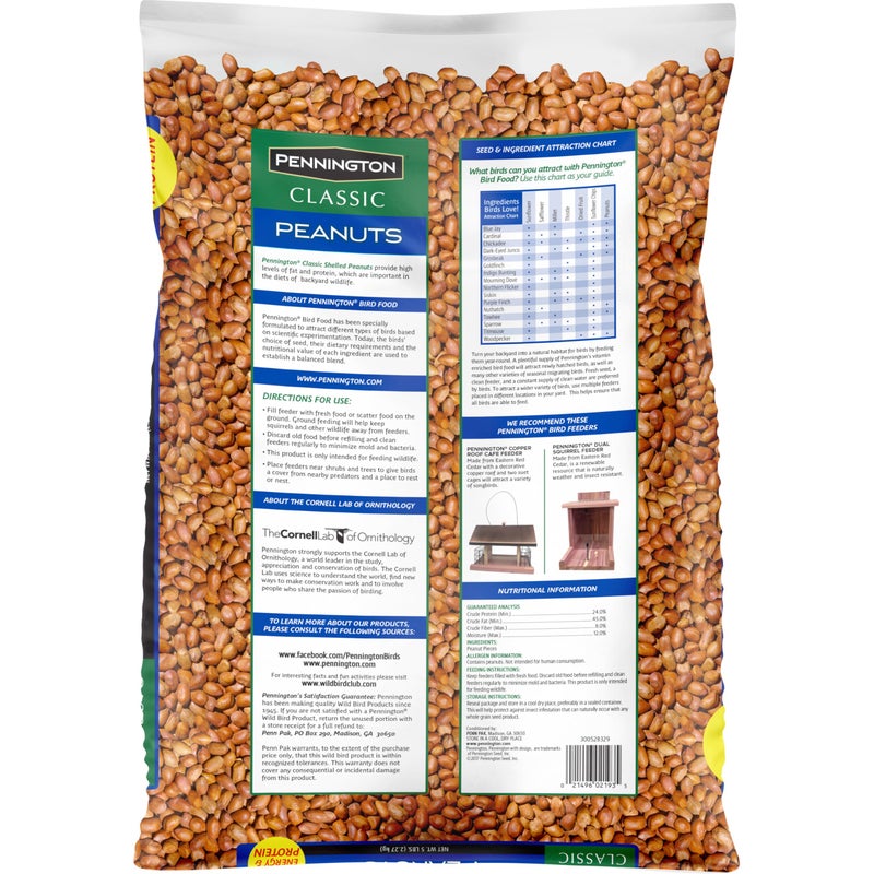 Pennington Classic Shelled Peanuts 5 pounds - Image 2