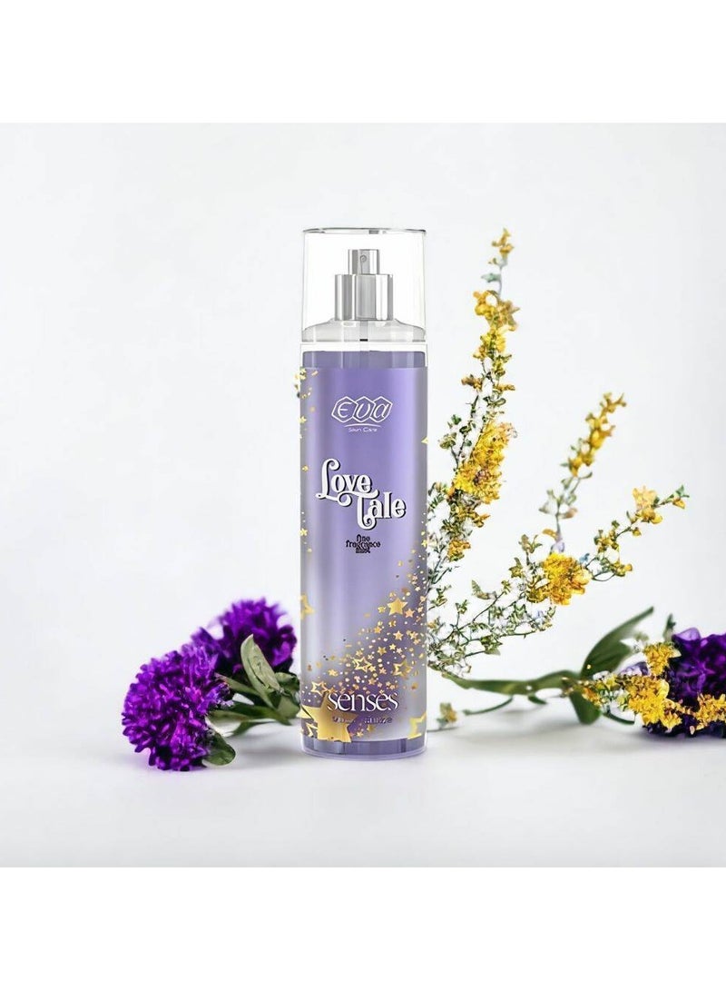 Eva Skin Care Senses Body Splash - Love Tale 240 ml - Image 3