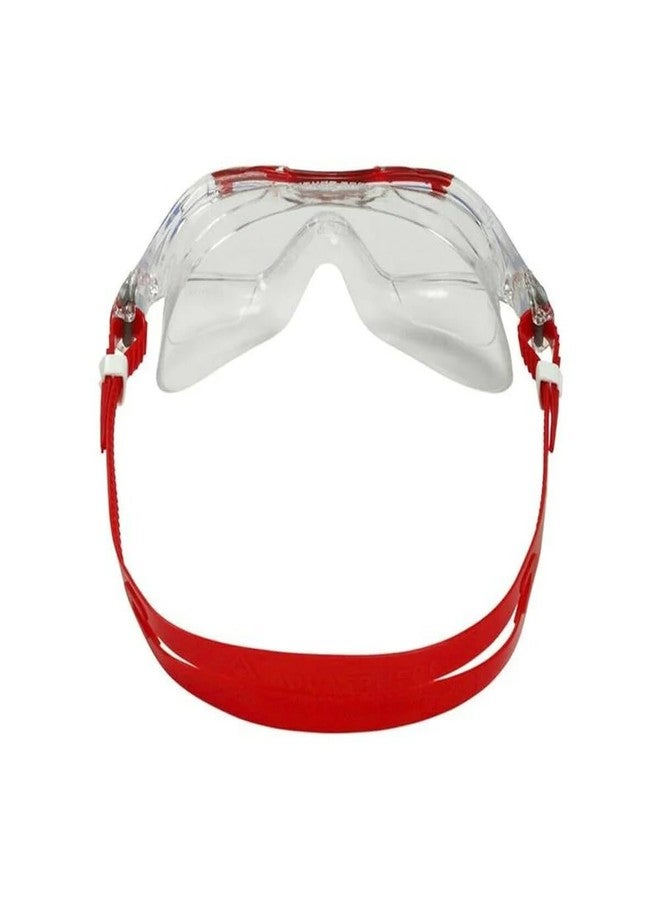 Aqua Sphere Aquasphere Vista XP - Unisex Swimming mask, Clear Lens (Clear/Red) - Image 1