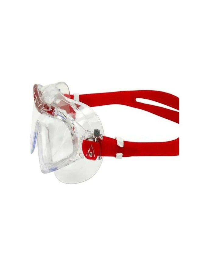 Aqua Sphere Aquasphere Vista XP - Unisex Swimming mask, Clear Lens (Clear/Red) - Image 2
