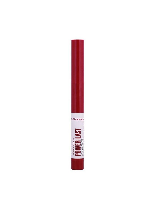 matt look Mattlook Power Last Lip Stain Crayon Lipstick|Rich Color|Non Transfer|Long Lasting|Waterproof|Super Stay|Luxurious Creamy Matte Finish|One Swipe Application- Pink Necktar(2G)  - Image 2