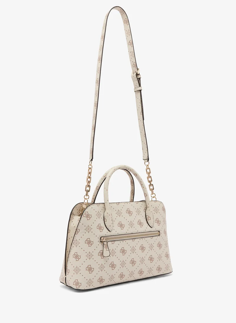 Guess  Emelie Logo Satchel Bag for Women | Best Price UAE