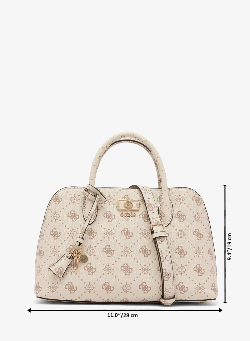 Guess  Emelie Logo Satchel Bag for Women | Best Price UAE
