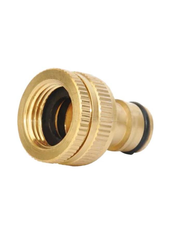 NIBEMINENT Tap Faucet Extender Gold 3x4x3centimeter