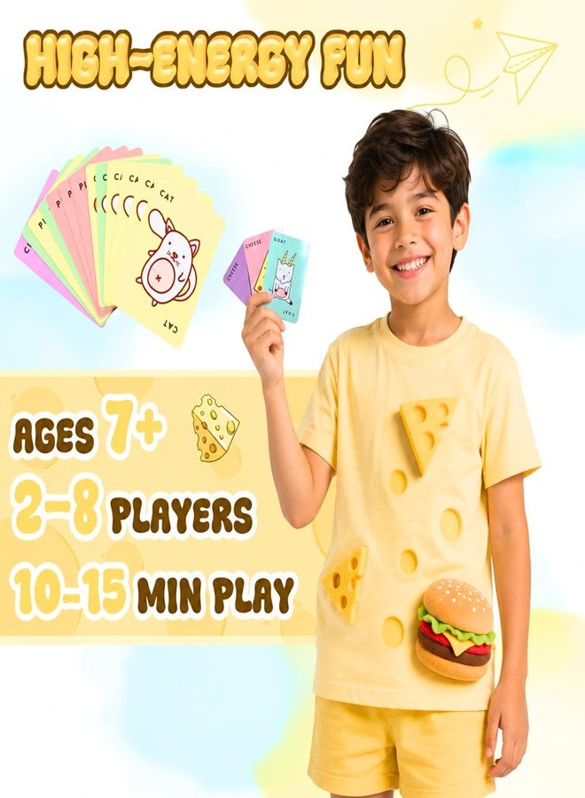 Tickles Tako Kat Gaot Cheese Pizza Naughty Party Card Fun Family, Travel & Night Game for Kids & Adults (Ages: 7+ Years, Players: 2-8) - Image 4