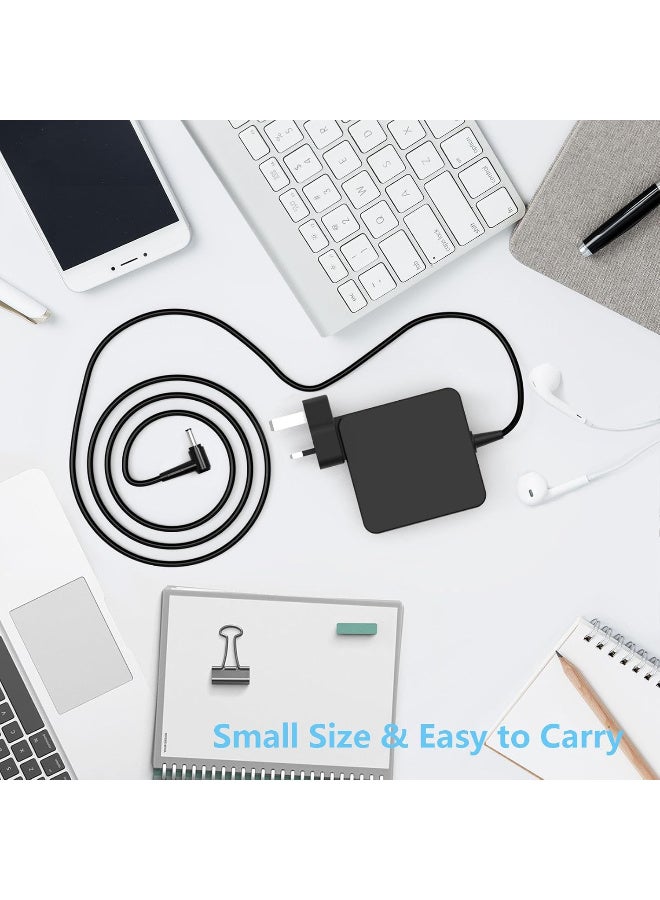 Easy BUYE 65W Laptop Charger for Lenovo IdeaPad 3 5 100 110S 120S 310 310S 320 320S 330 330S 510 510S 520 710 330S-15IKB 330S-14IKB 320-14IKB 320-15IKB Yoga 710 Flex 14 14iwl Power Supply Adapter - Image 2