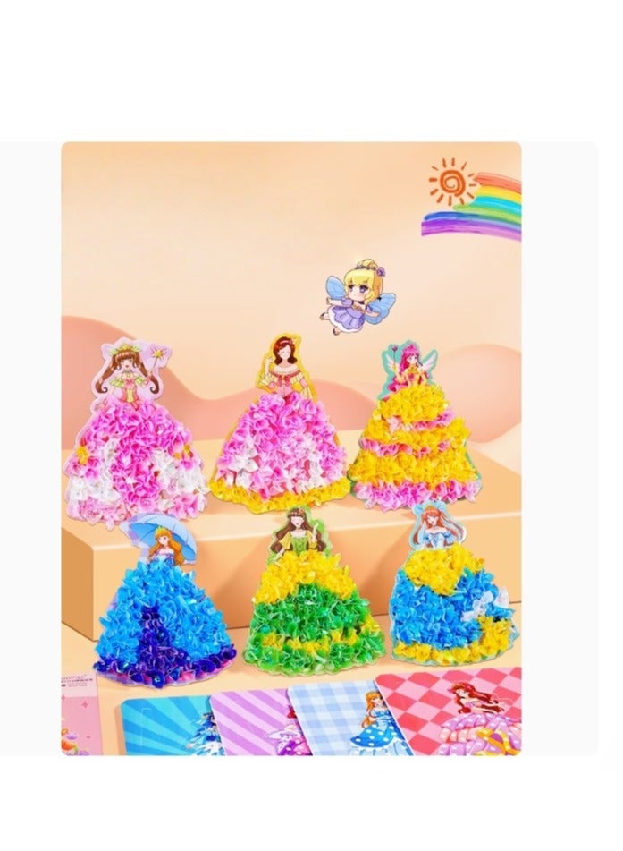 Children's Handmade Poking And Drawing, Handmade Material Bags, Girls' Gifts - Image 2