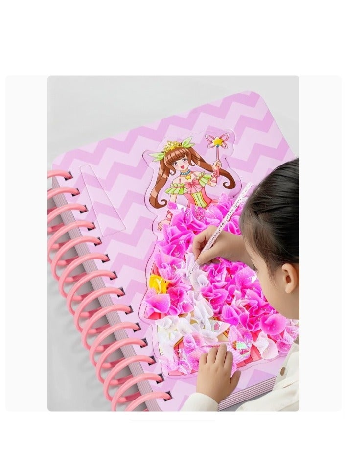 Children's Handmade Poking And Drawing, Handmade Material Bags, Girls' Gifts - Image 5