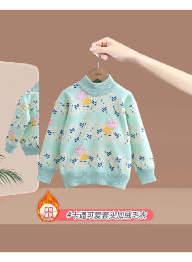 peppa Pig New Collection Casual Versatile Girls' Sweater - Image 1